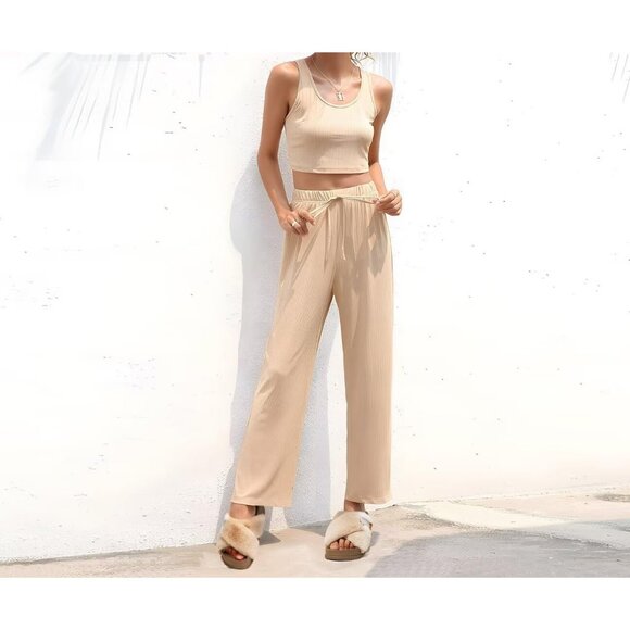 Women's Cream Fuzzy Faux Rabbit Furry Fur Cross Band Arch Open Slippers Shoes - Picture 2 of 8